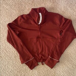 lululemon athletica Red Short Sleeve Top